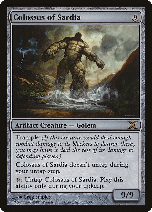 Colossus of Sardia (317) [Tenth Edition]