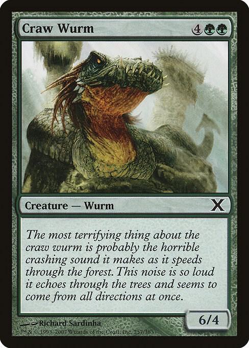 Craw Wurm (257) [Tenth Edition]