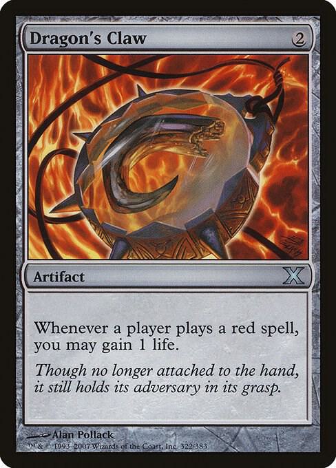 Dragon's Claw (322) [Tenth Edition]