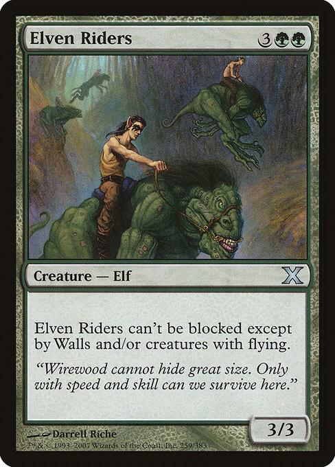 Elven Riders (259) [Tenth Edition]