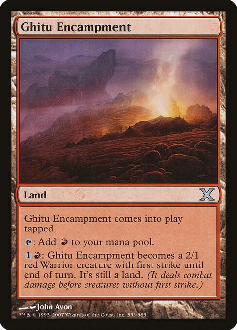 Ghitu Encampment (353) [Tenth Edition]
