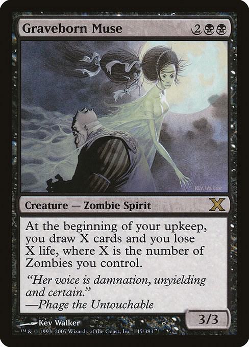 Graveborn Muse (145) [Tenth Edition]