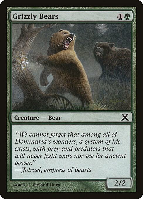 Grizzly Bears (268) [Tenth Edition]