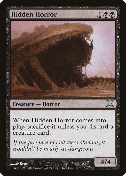 Hidden Horror (149) [Tenth Edition]