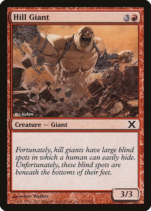 Hill Giant (212) [Tenth Edition]