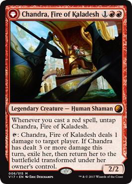 Chandra, Fire of Kaladesh (6) [From the Vault: Transform]