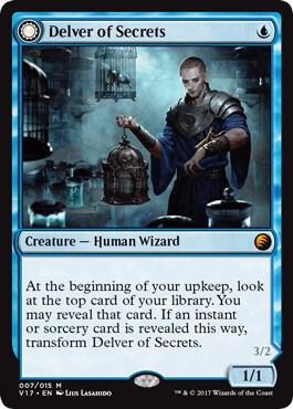 Delver of Secrets (7) [From the Vault: Transform]