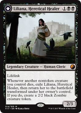 Liliana, Heretical Healer (14) [From the Vault: Transform]