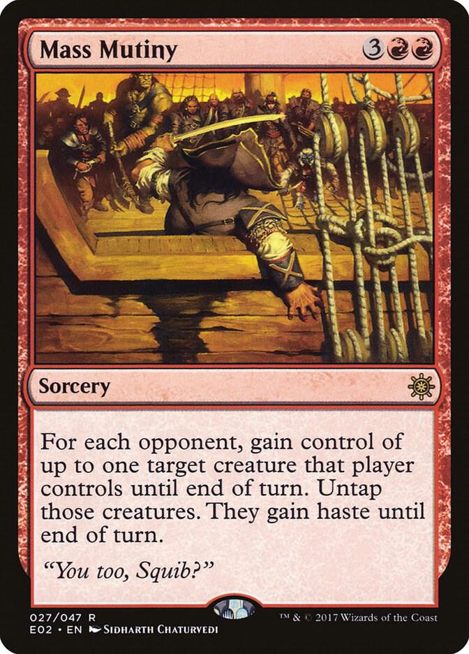 Mass Mutiny (27) [Explorers of Ixalan]
