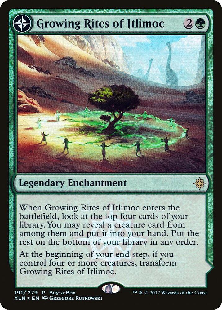Growing Rites of Itlimoc (191) [Buy-A-Box Promos]