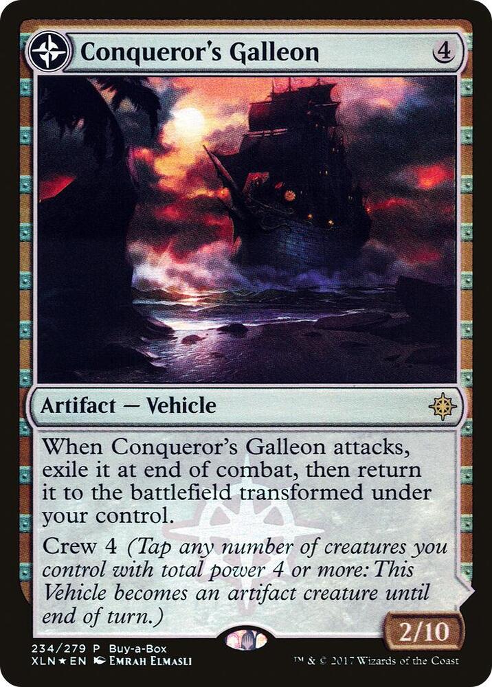 Conqueror's Galleon (234) [Buy-A-Box Promos]