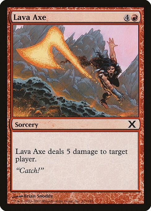 Lava Axe (215) [Tenth Edition]