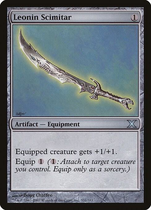 Leonin Scimitar (331) [Tenth Edition]