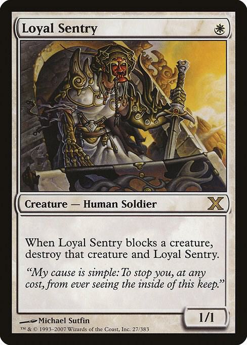 Loyal Sentry (27) [Tenth Edition]