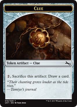 Clue Token (18) [Unstable]