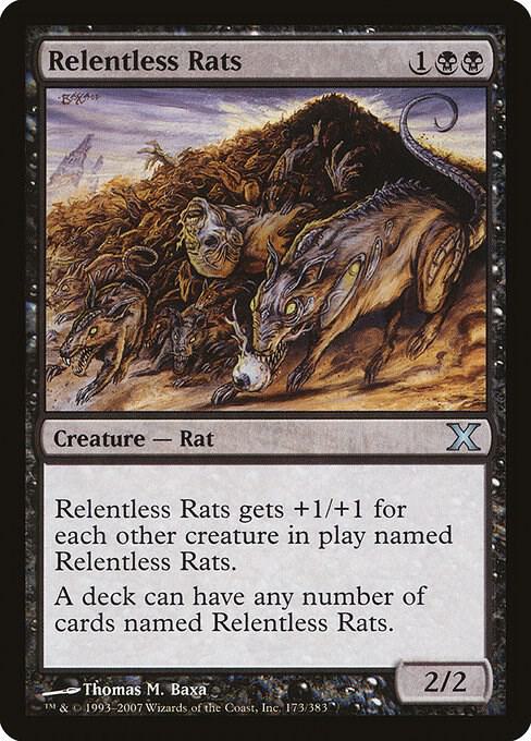 Relentless Rats (173) [Tenth Edition]