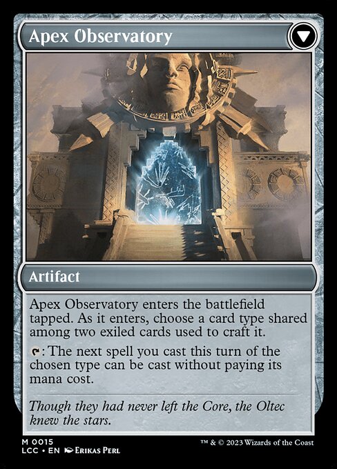 Eye of Ojer Taq (15) [The Lost Caverns of Ixalan Commander] Reverse