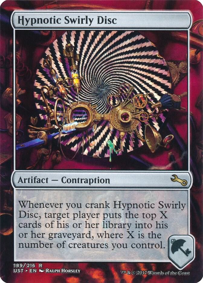 Hypnotic Swirly Disc (189) [Unstable] [Borderless]