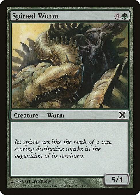 Spined Wurm (298) [Tenth Edition]