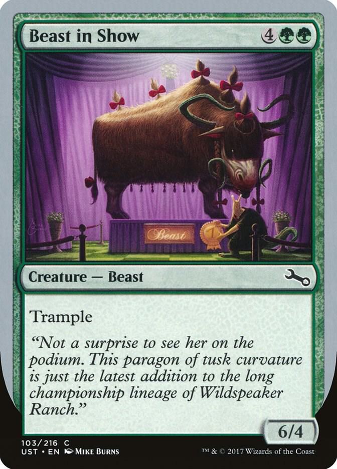 Beast in Show (D) (103) [Unstable]