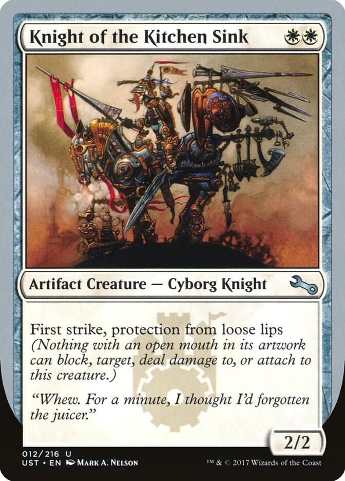 Knight of the Kitchen Sink (C) (12) [Unstable]