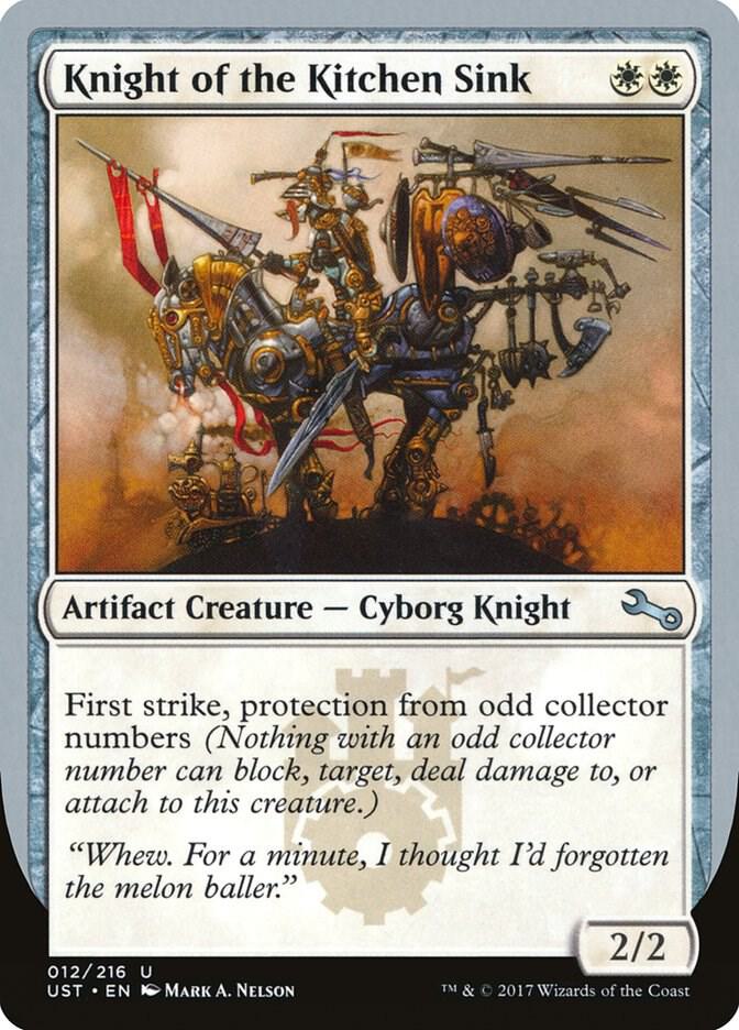 Knight of the Kitchen Sink (D) (12) [Unstable]
