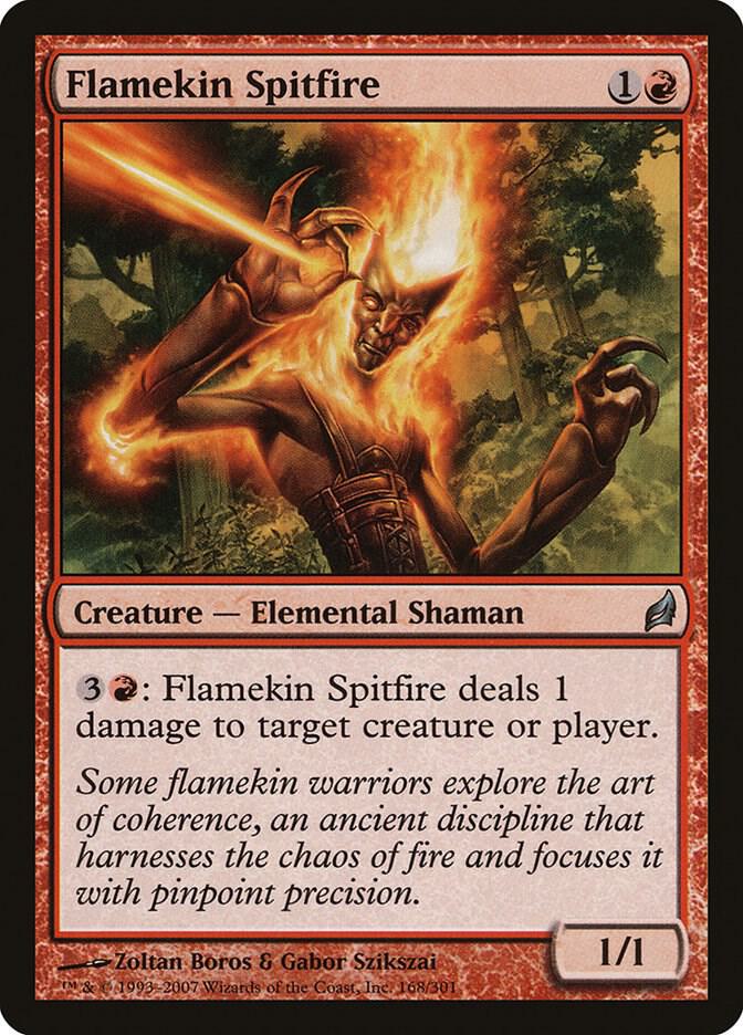 Flamekin Spitfire (168) [Lorwyn]