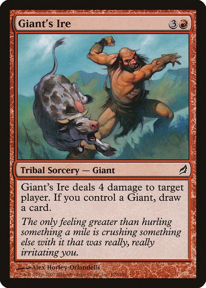 Giant's Ire (170) [Lorwyn]