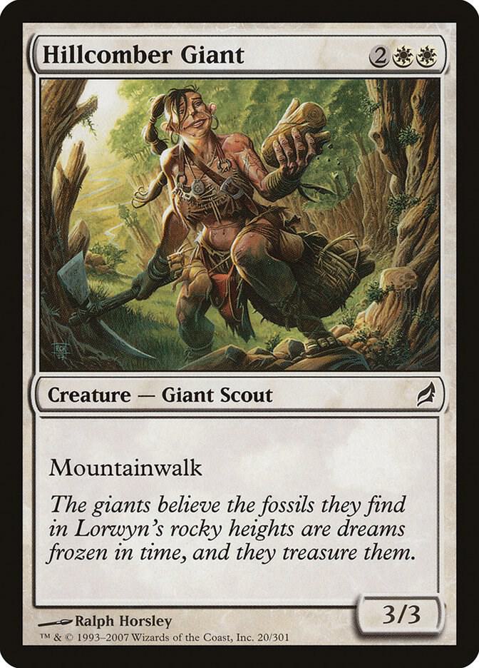 Hillcomber Giant (20) [Lorwyn]