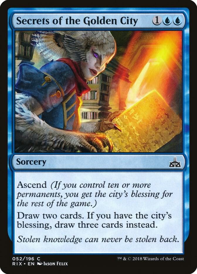 Secrets of the Golden City (52) [Rivals of Ixalan]