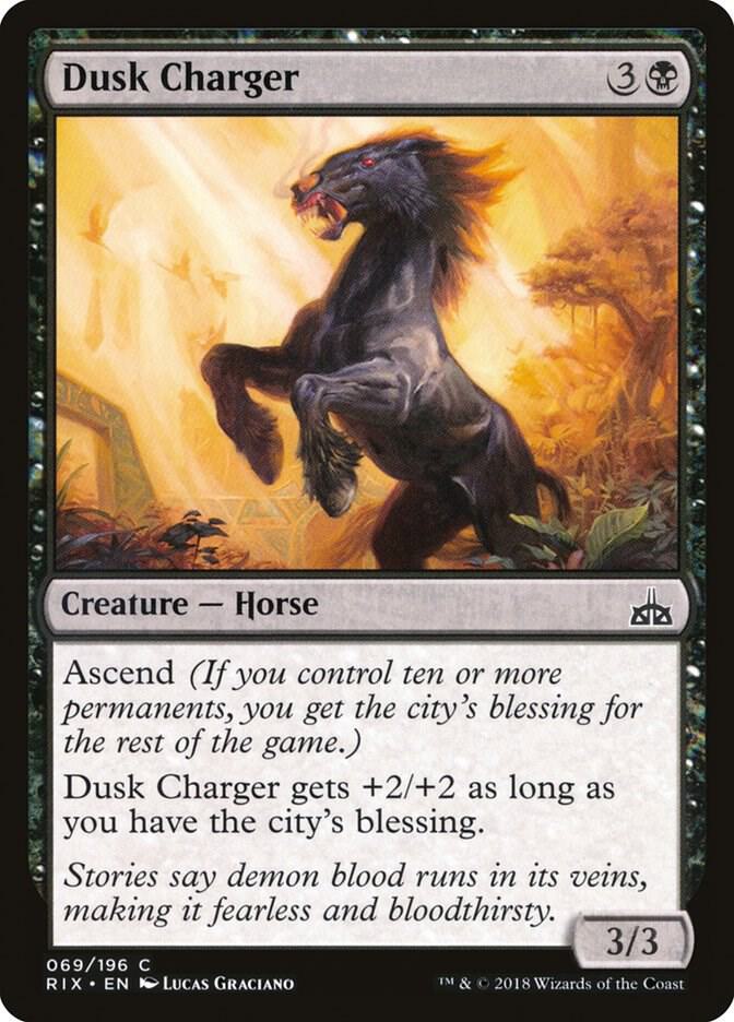 Dusk Charger (69) [Rivals of Ixalan]