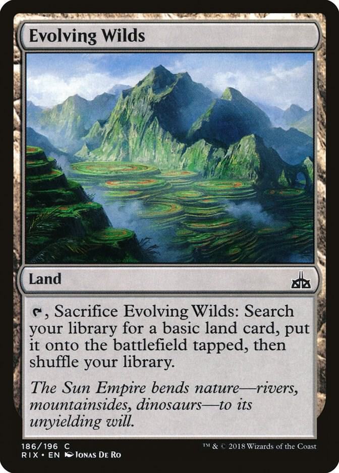 Evolving Wilds (186) [Rivals of Ixalan]