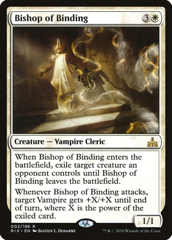 Bishop of Binding (2) [Rivals of Ixalan]
