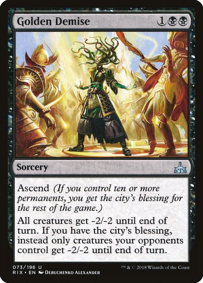 Golden Demise (73) [Rivals of Ixalan]