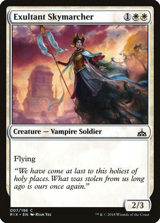 Exultant Skymarcher (7) [Rivals of Ixalan]