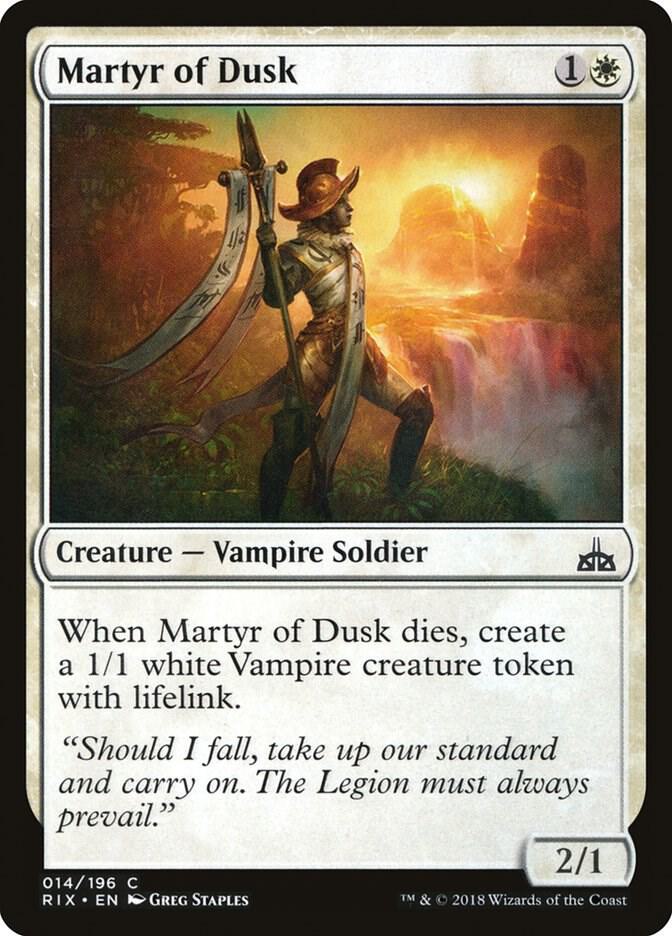 Martyr of Dusk (14) [Rivals of Ixalan]