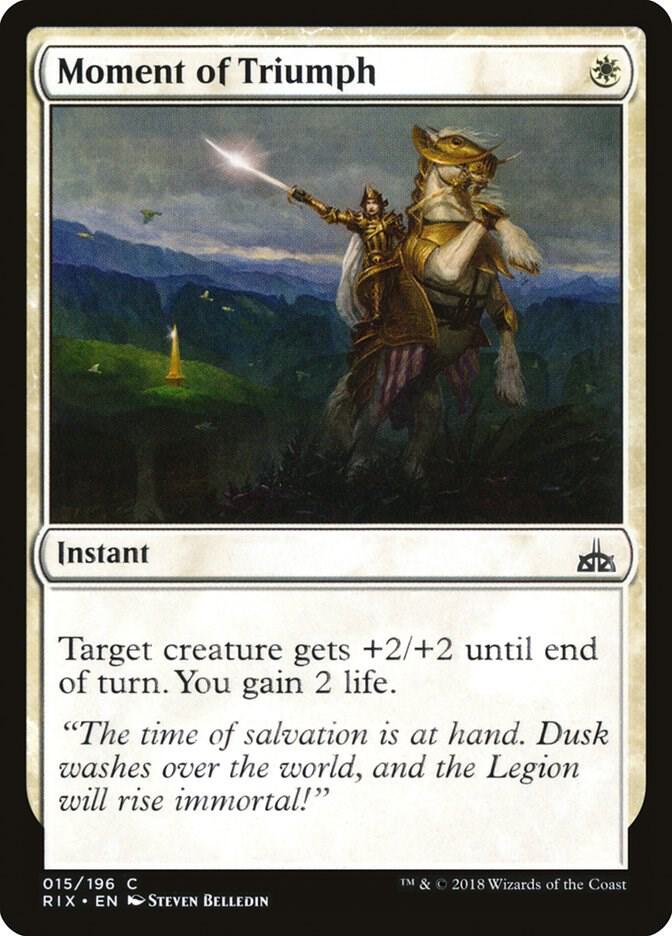 Moment of Triumph (15) [Rivals of Ixalan]