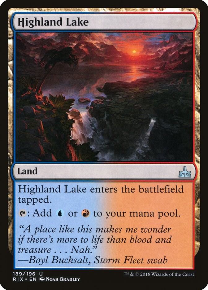 Highland Lake (189) [Rivals of Ixalan]