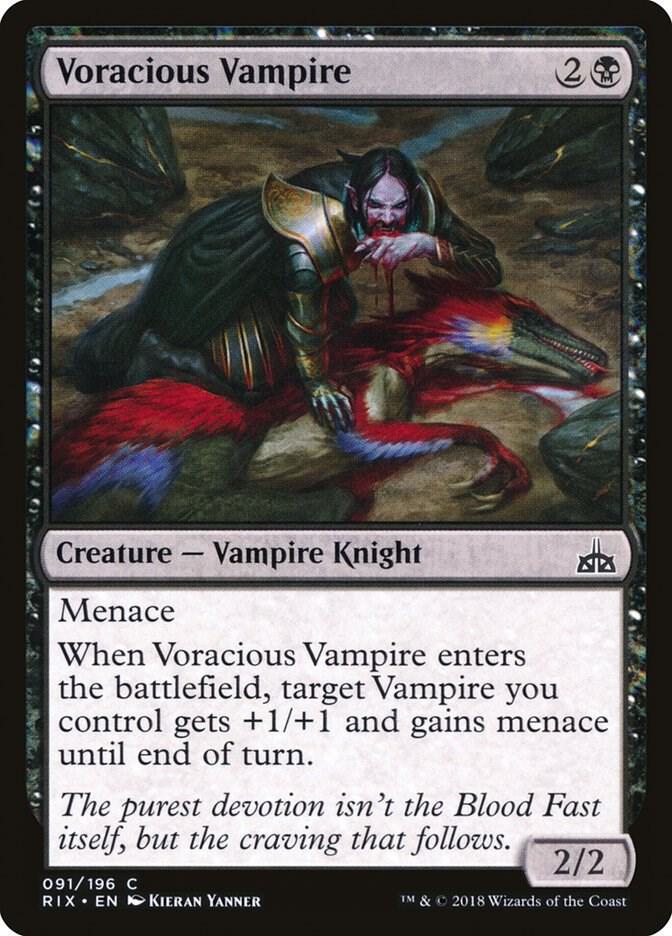 Voracious Vampire (91) [Rivals of Ixalan]
