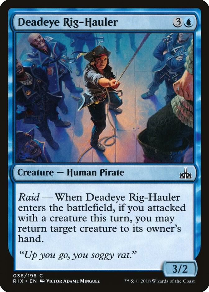 Deadeye Rig-Hauler (36) [Rivals of Ixalan]