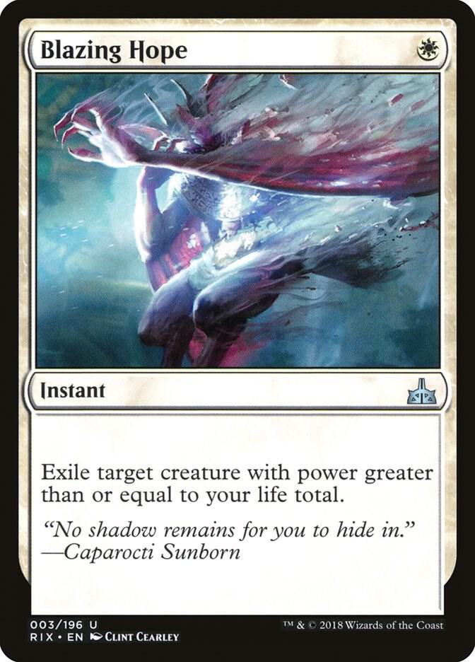 Blazing Hope (3) [Rivals of Ixalan]