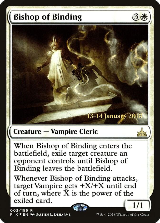 Bishop of Binding (2) [Prerelease Cards]