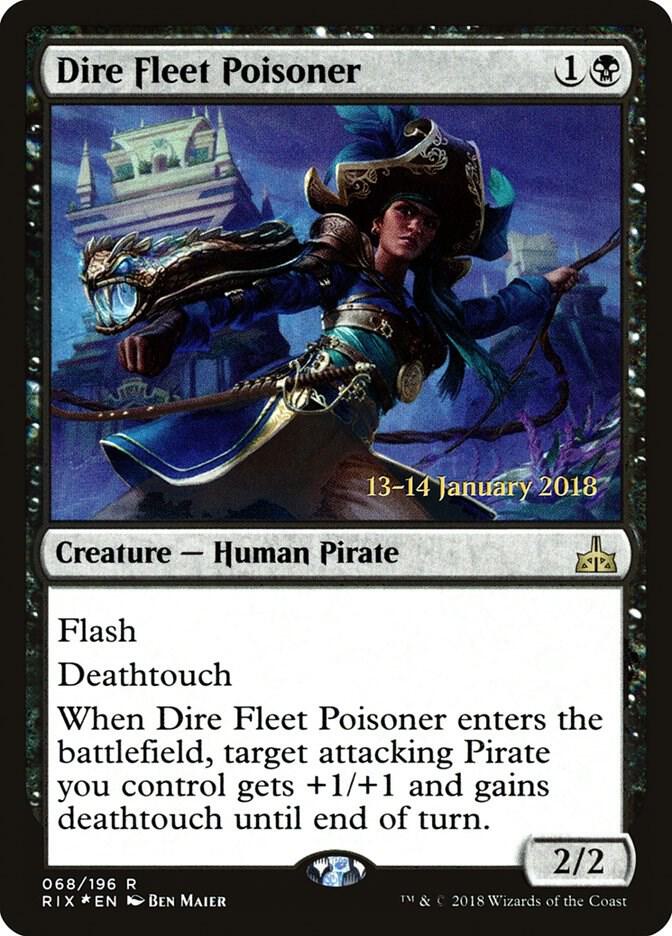 Dire Fleet Poisoner (68) [Prerelease Cards]