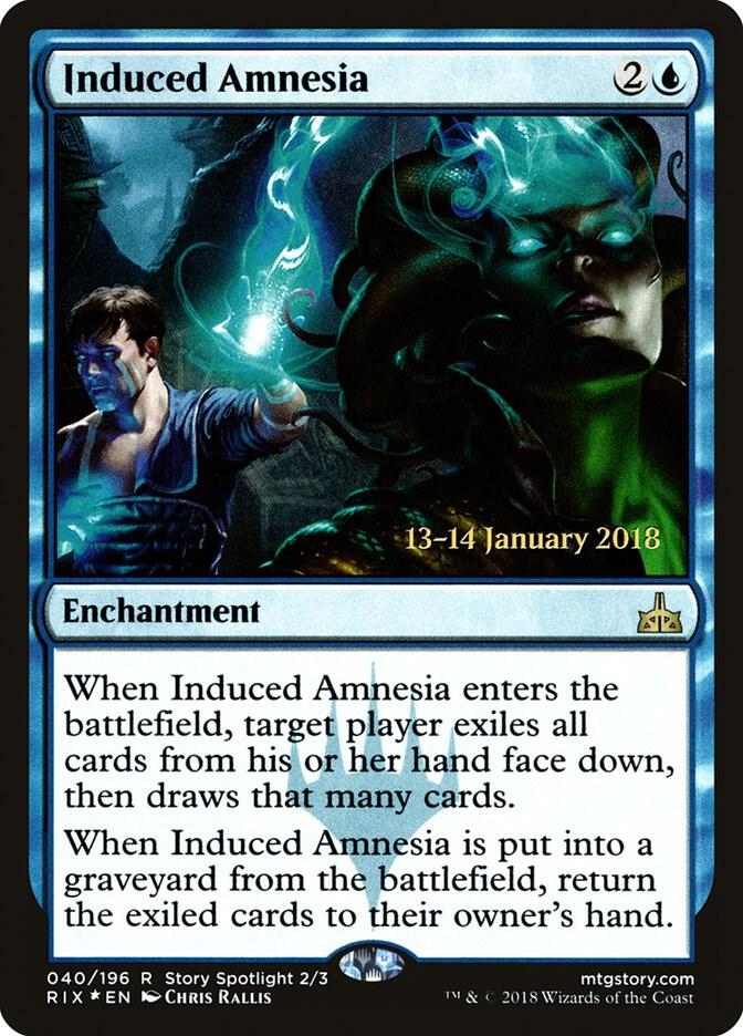 Induced Amnesia (40) [Prerelease Cards]
