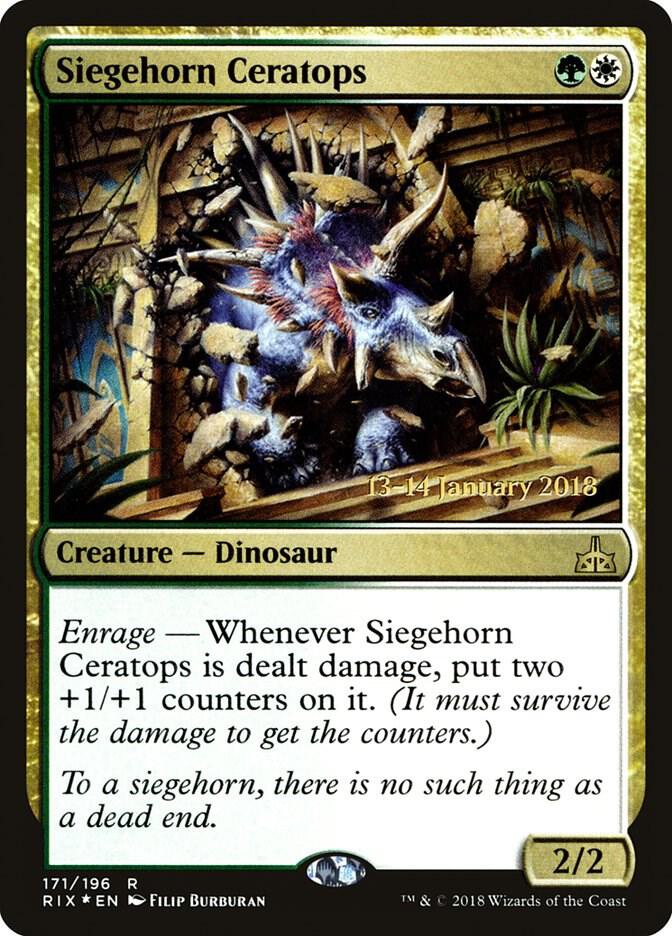 Siegehorn Ceratops (171) [Prerelease Cards]