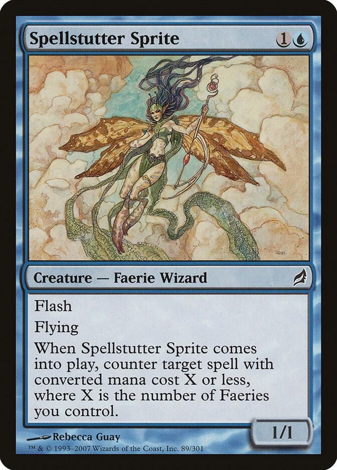 Spellstutter Sprite (89) [Lorwyn]