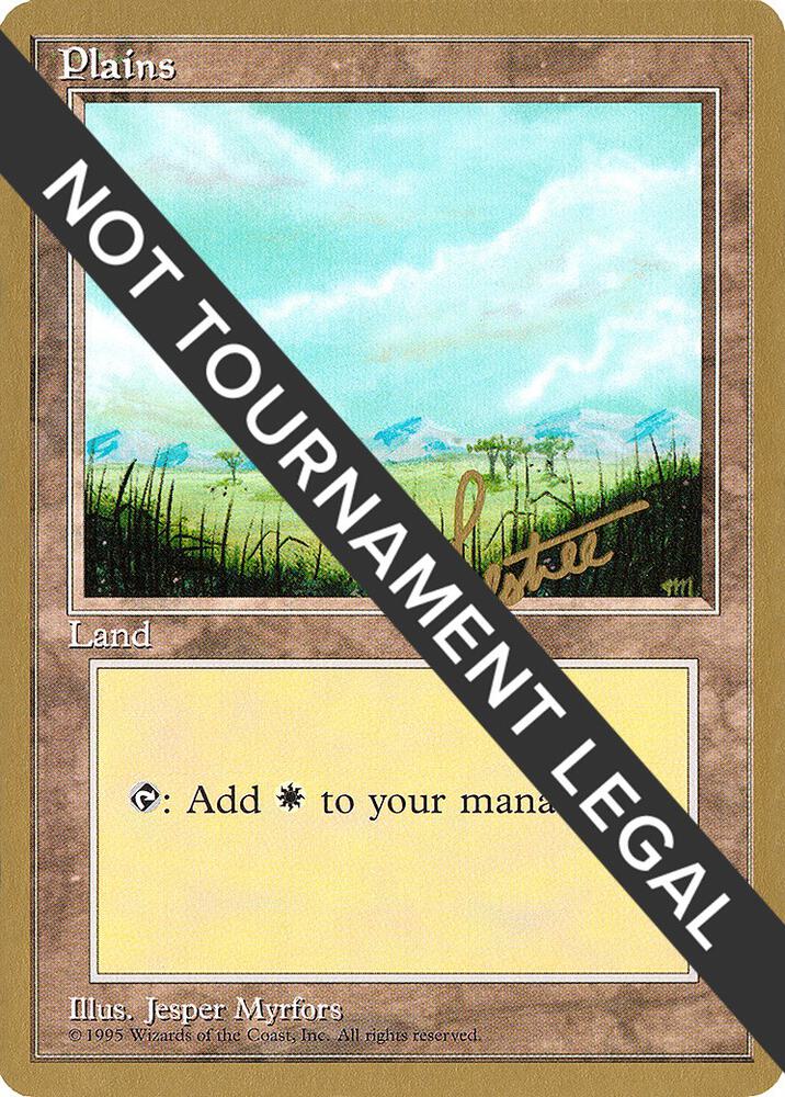 Plains (B) - 1996 Bertrand Lestree (4ED) [World Championship Decks]