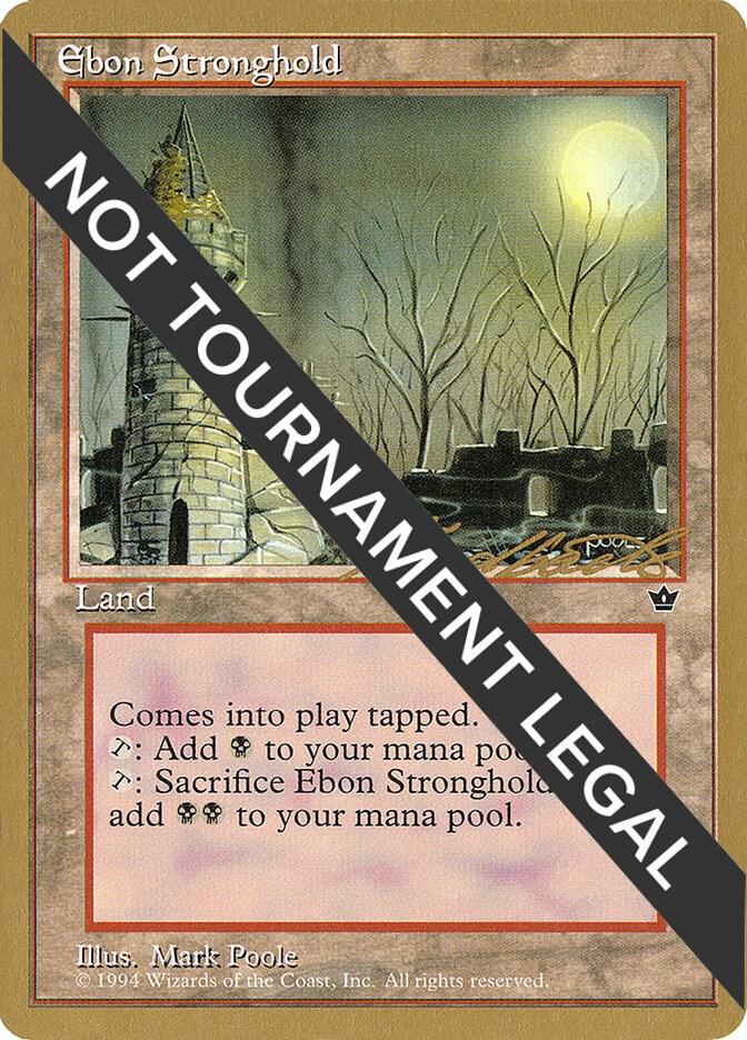 Ebon Stronghold - 1996 Leon Lindback (FEM) [World Championship Decks]