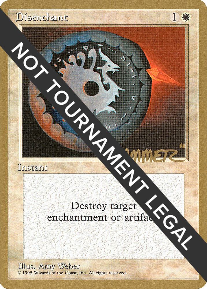 Disenchant - 1996 Shawn "Hammer" Regnier (4ED) [World Championship Decks]