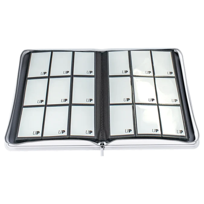 Zip Binder Pro Vivid 9 Pocket - White